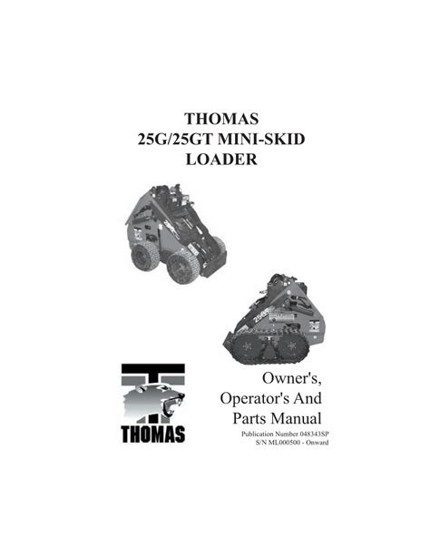 thomas mini skid steer 25gt parts|thomas dt parts diagram.